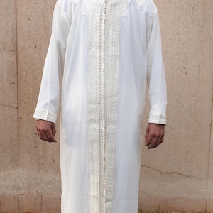 tenue de mariage pour homme, jabador marocain homme, jabador traditionnel 3 pièces, caftan marocain pour mariage