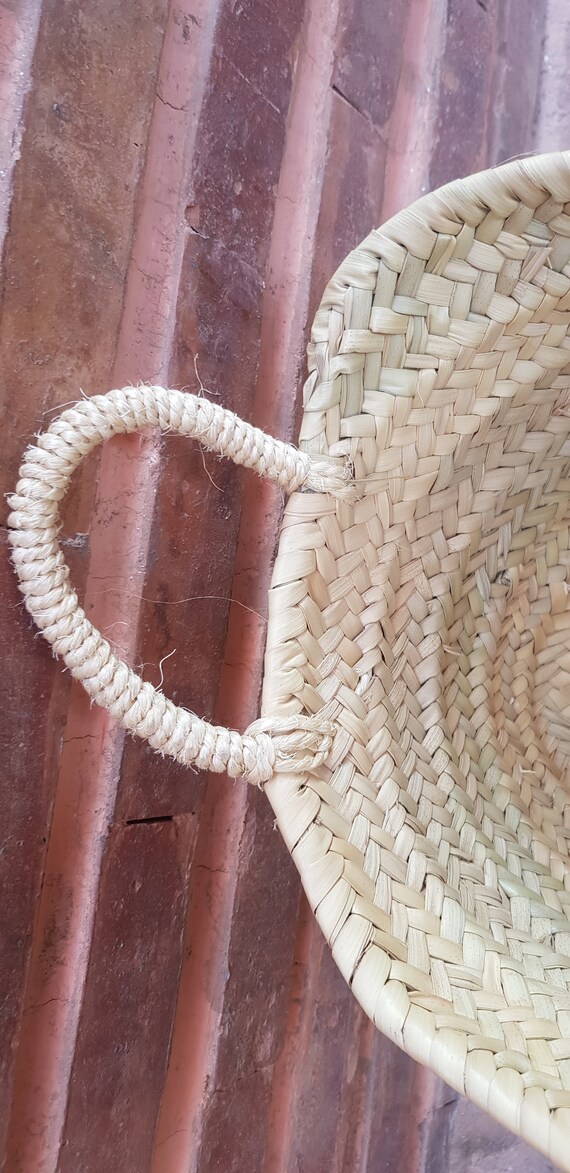 Sac top marocain paille