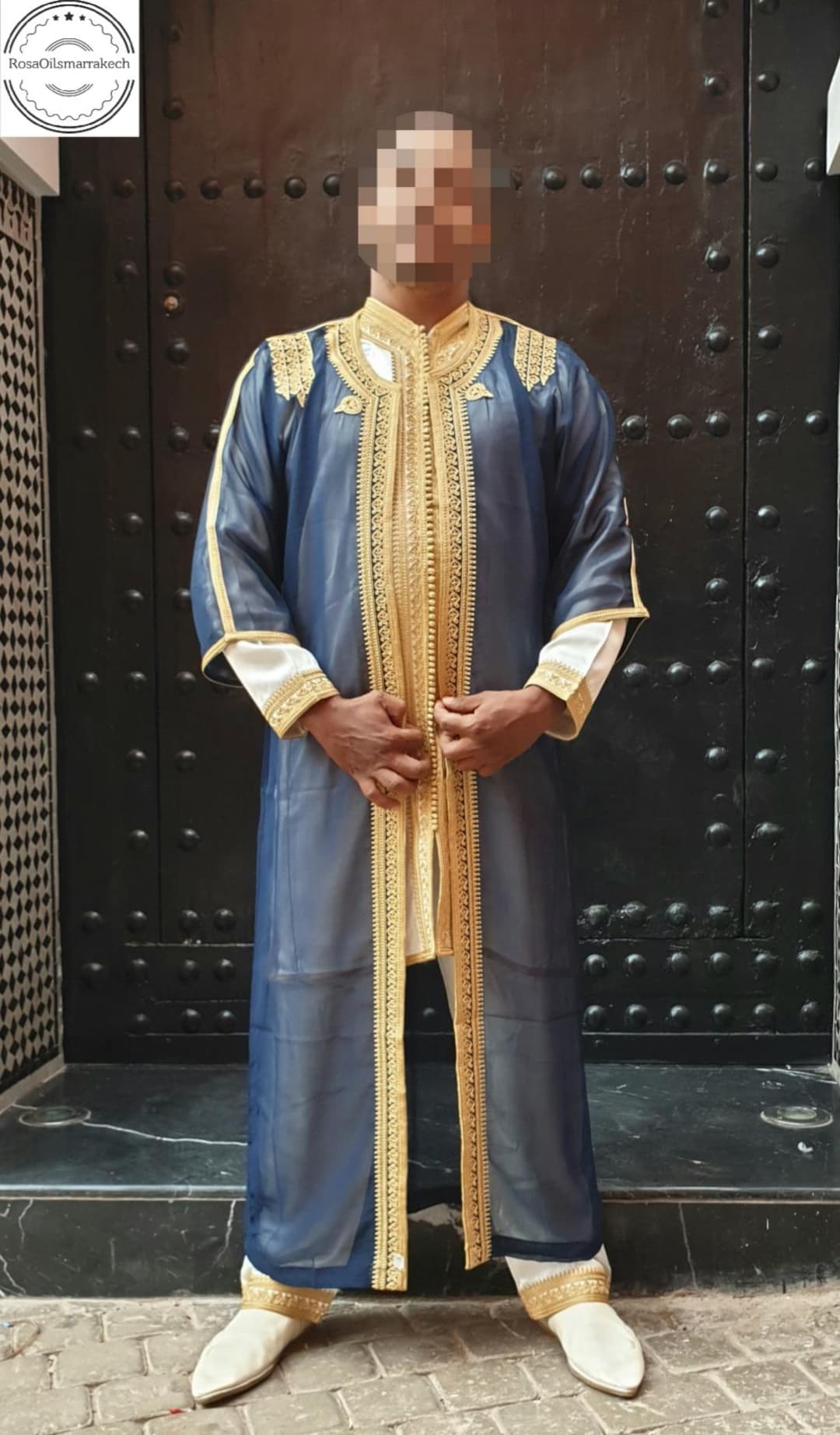 Caftan Marocain Vetement Marocain Homme Kaftan Tenue Homme