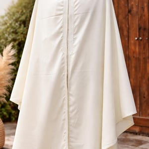 White Linen Selham – Moroccan Cape, Traditional Menswear