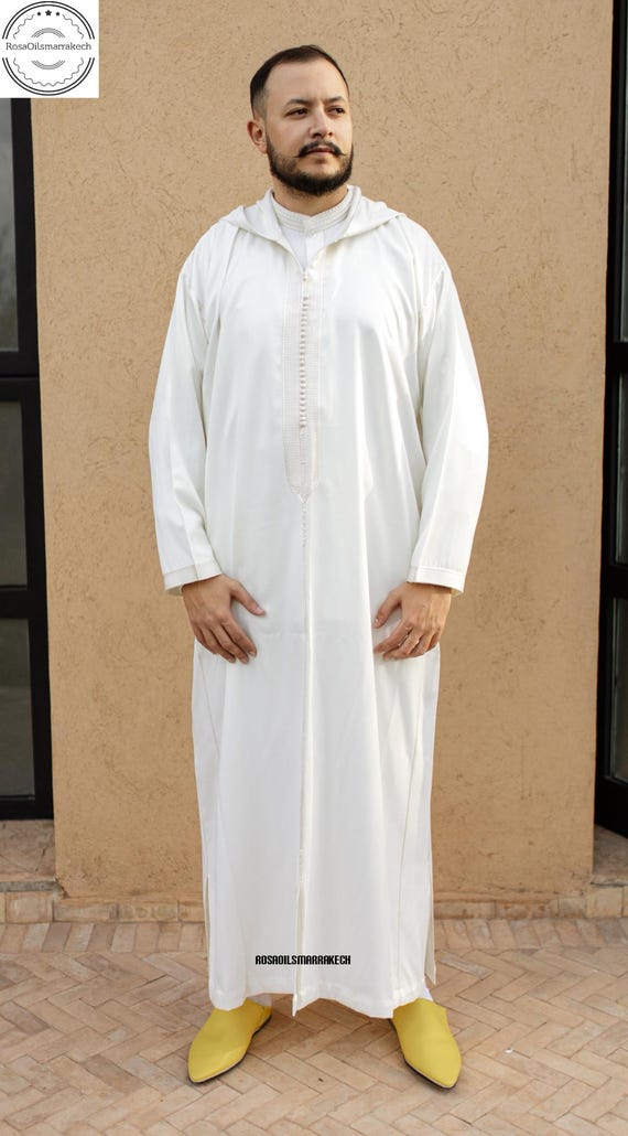 Moroccan Men's Summer Djellaba in Mlifa – Lightweight and