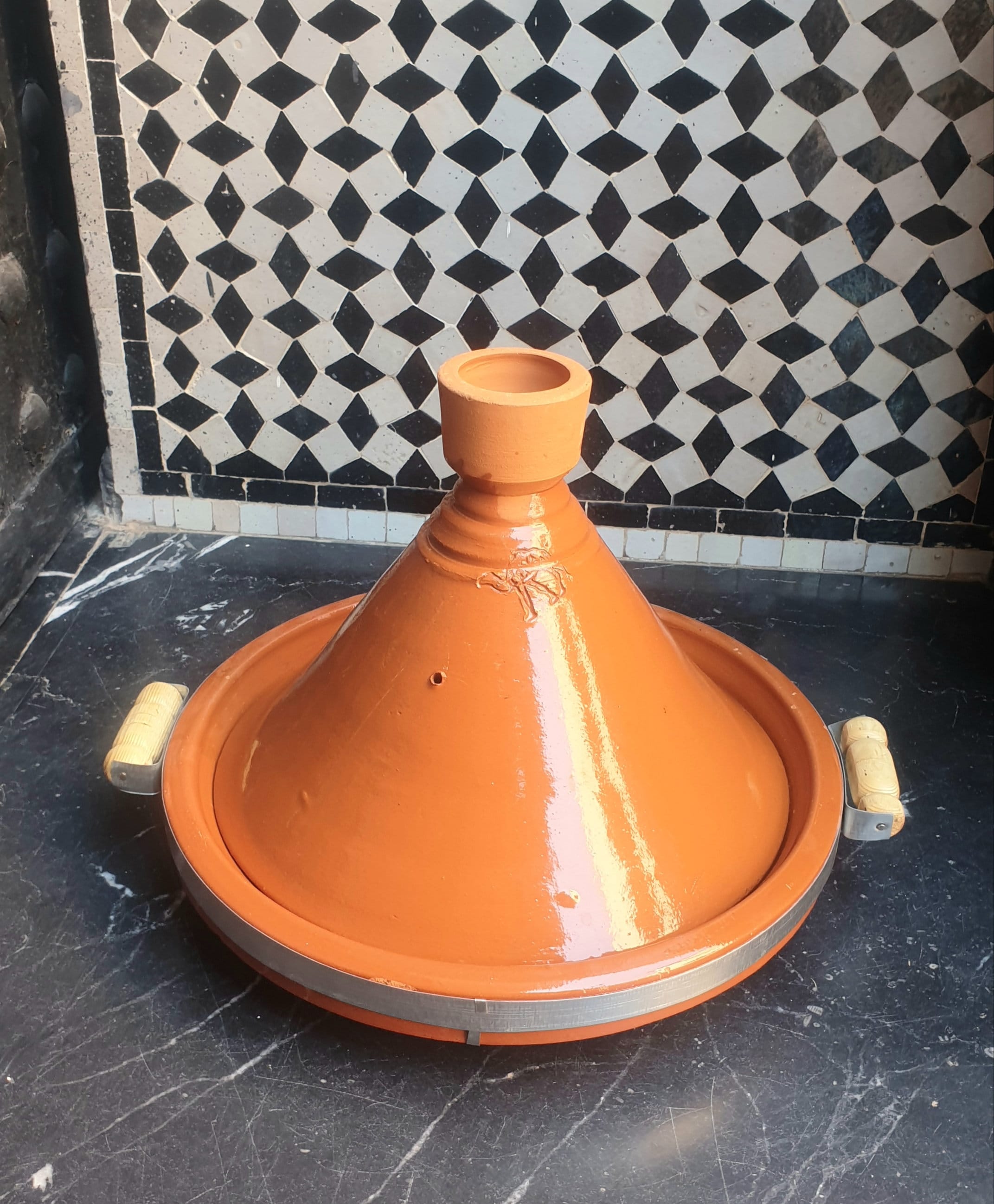 Plat à tajine marocain décoratif