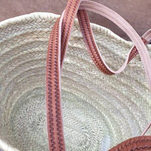 Cabas Femme Panier Africain Ovale Healifty - Paille Tressée