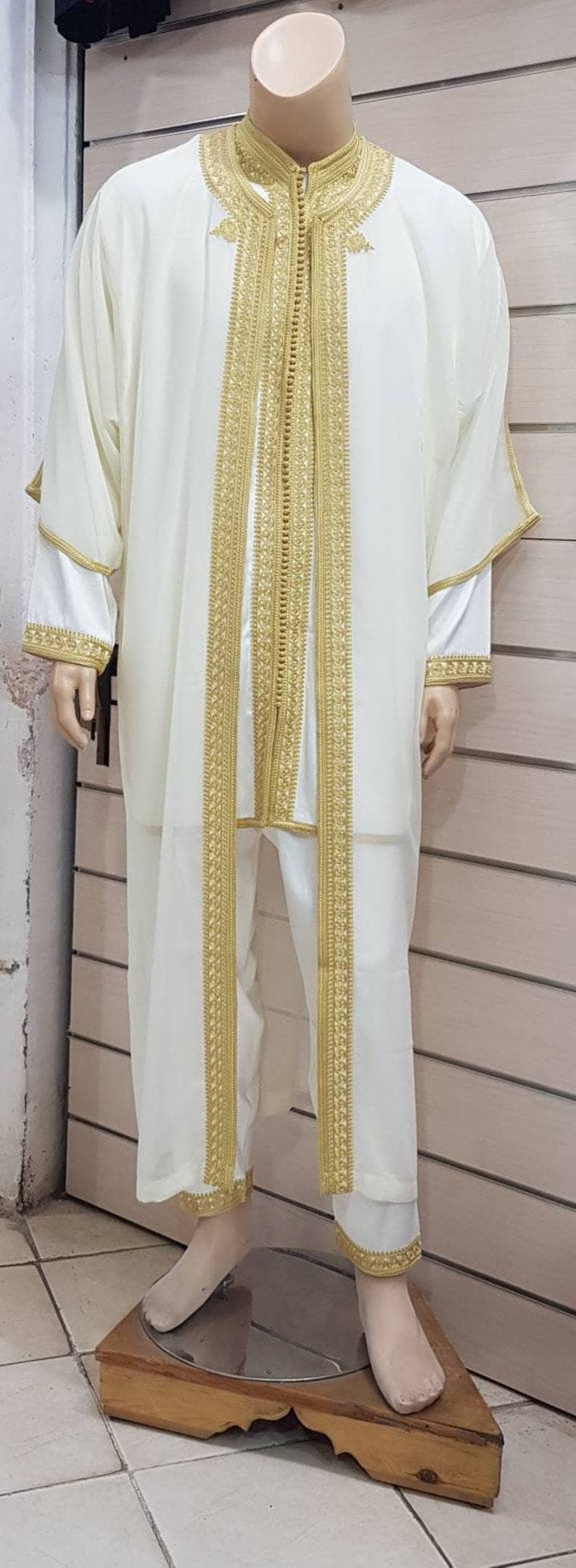 Hommes Caftan Marocain