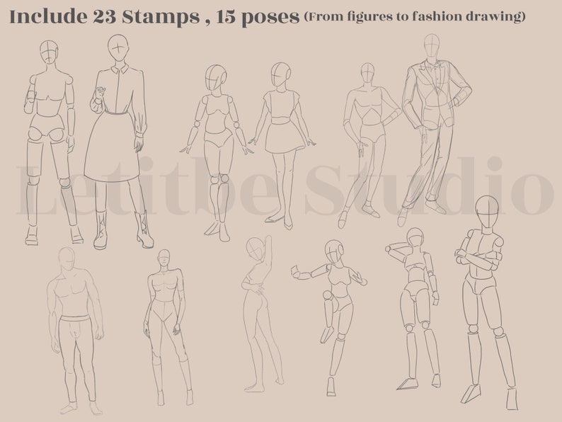 poses for procreate