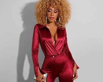 2 piece silk outfit