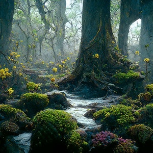 Ancient Forest BUNDLE - Forever Yours Images to Keep, For Personal and Commercial Use, T Shirts, Mugs, Wall Art, Journals, Stationary,