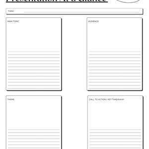 Presentation Building Templates