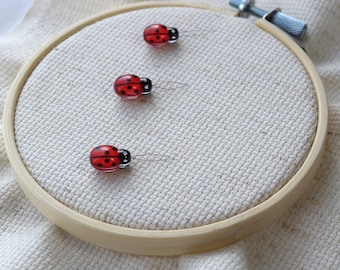 Ladybug Needle Threaders