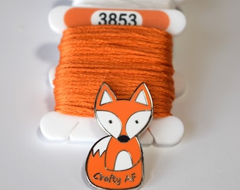 Crafty AF Fox Needle Minder