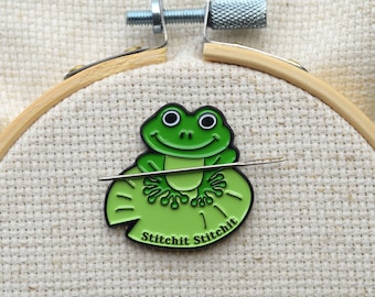 Stitchit Stitchit Frog Needle Minder