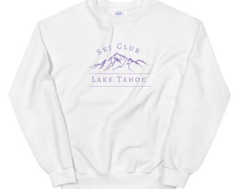ski club sweatshirt