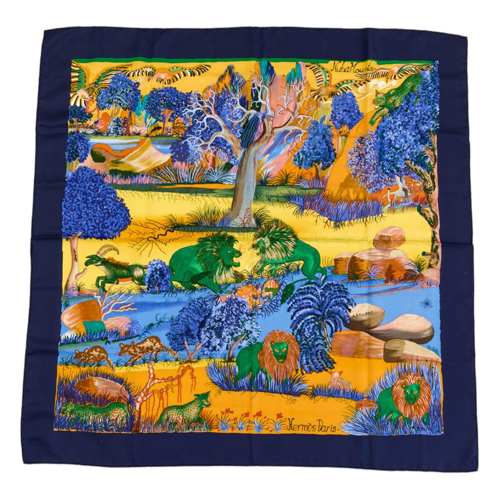 Hermes Silk Scarf Carre 90 