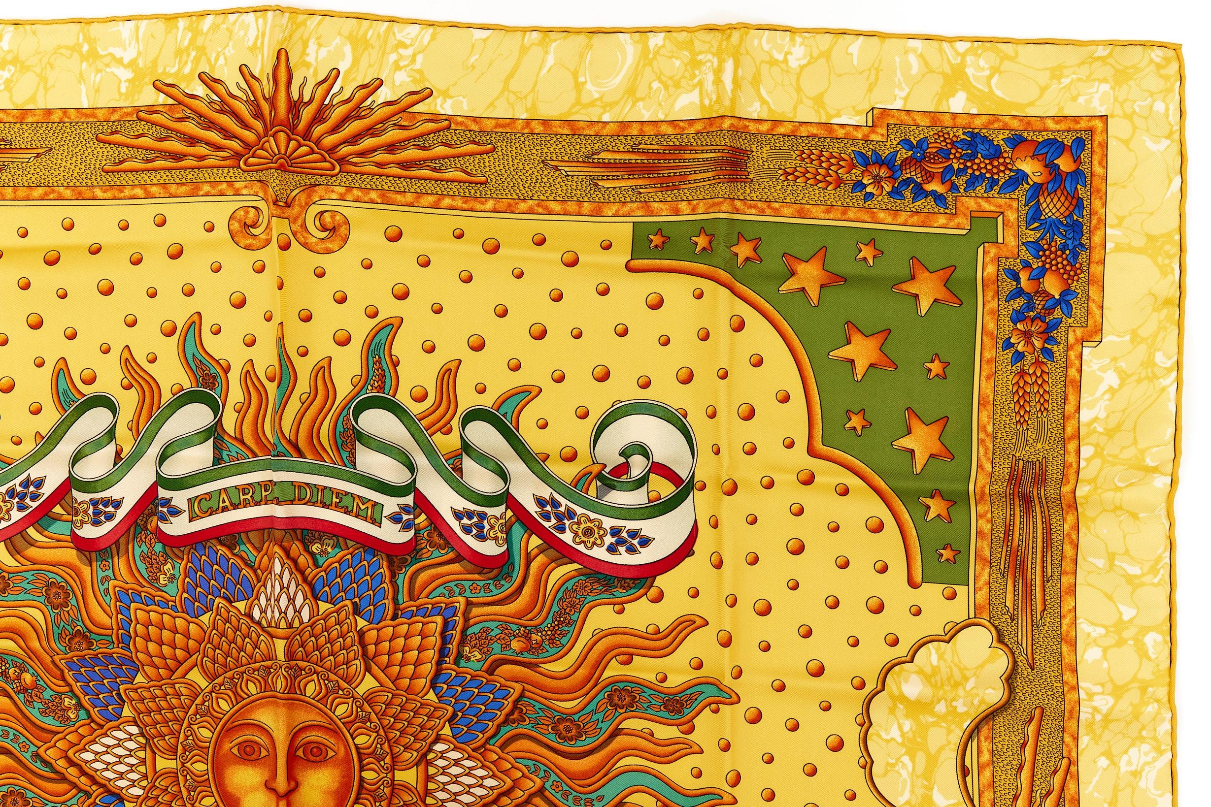 Hermes Silk Scarf Carre 90 