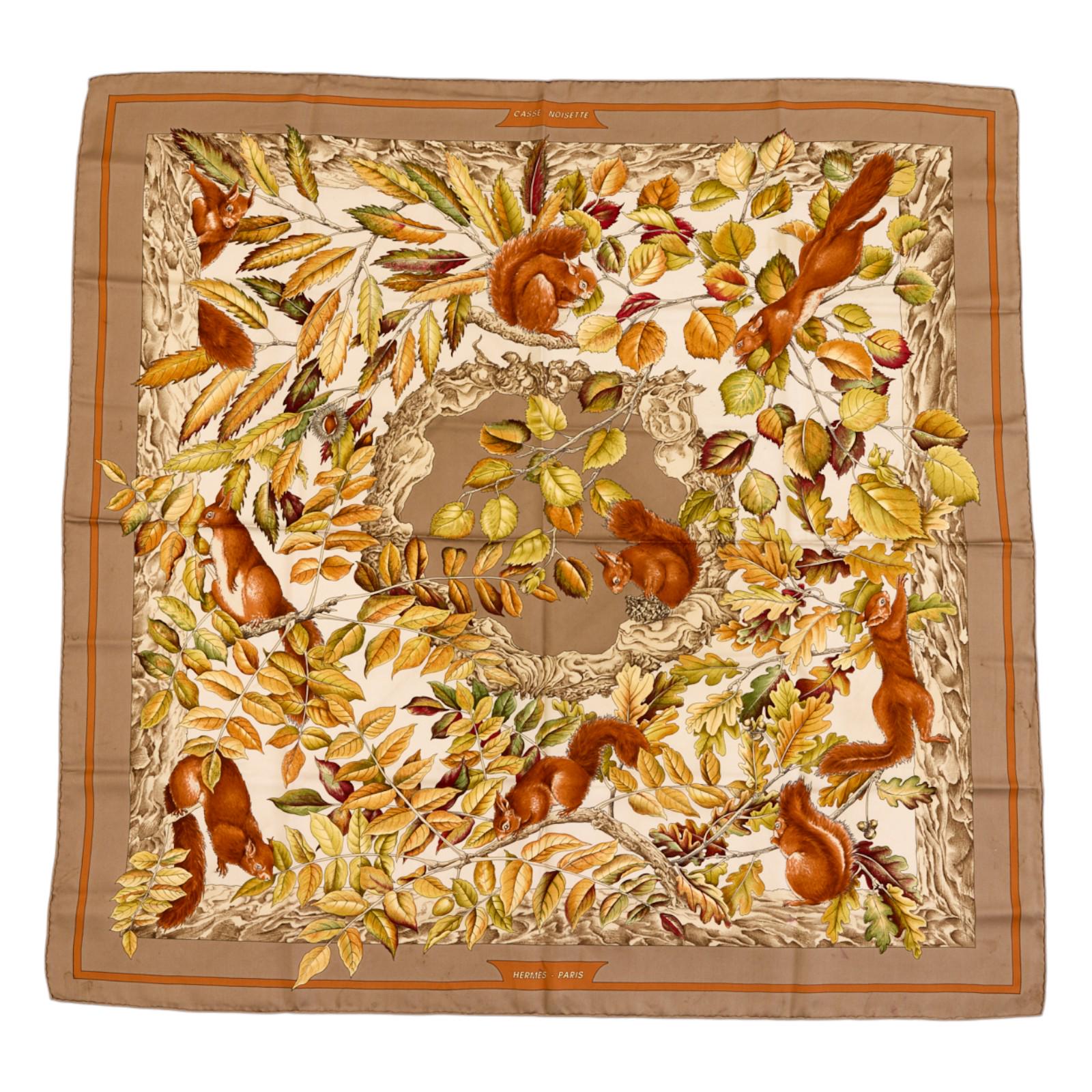Hermes Silk Scarf Carre 90 