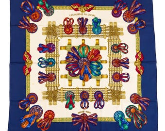 Hermes Silk Scarf Carre 90 