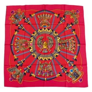 Hermes Silk Scarf Carre 90 