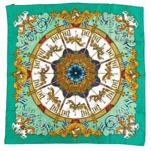 Hermes Silk Scarf Carre 90 