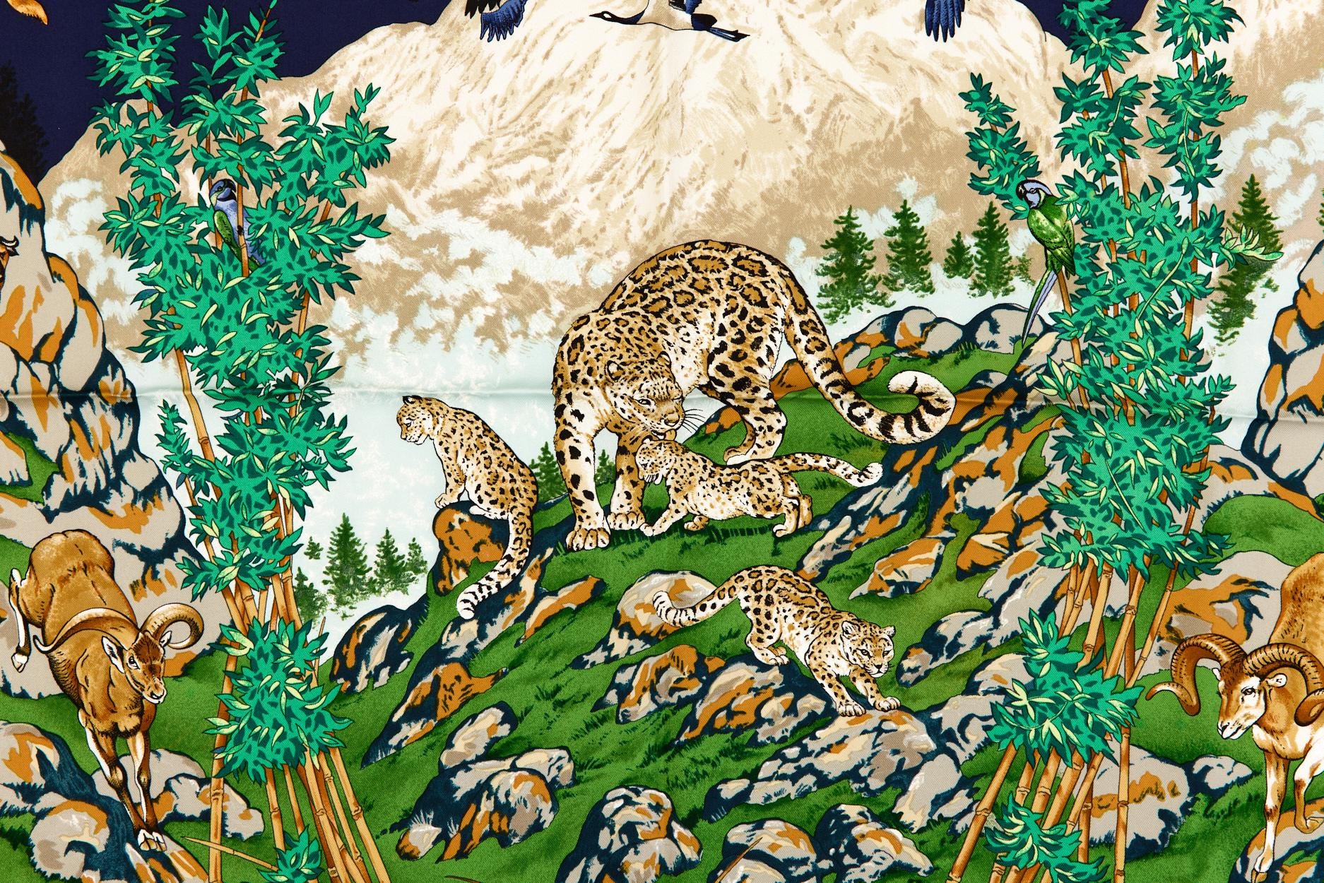 Hermes Silk Scarf Carre 90 