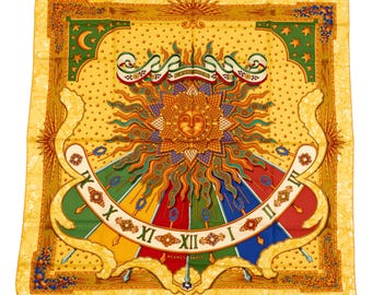 HERMES スカーフ カレ90　Plumes et Grelots brandbayshop_v0090549800