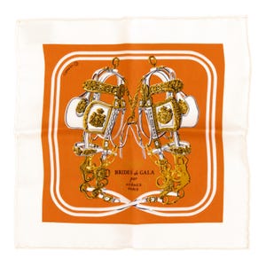 小物 HERMES CARRE NANO 20 BRIDES de GALA Hermes Silk Scarf Nano Carre 20 