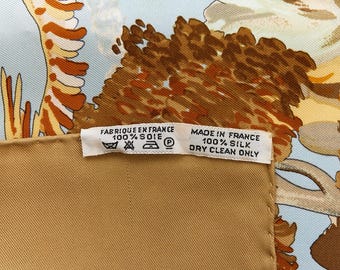 Hermes Silk Scarf Carre 90 