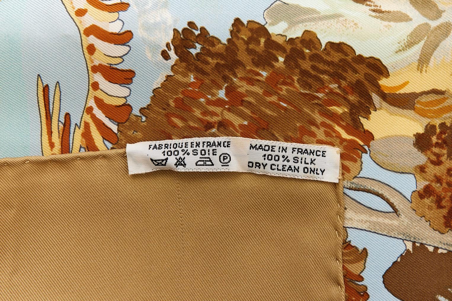 Hermes Silk Scarf Carre 90 