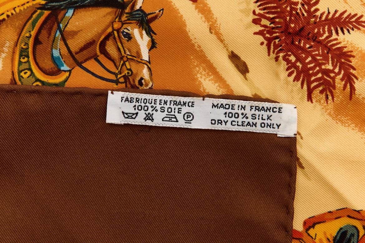 Hermes Silk Scarf Carre 90 