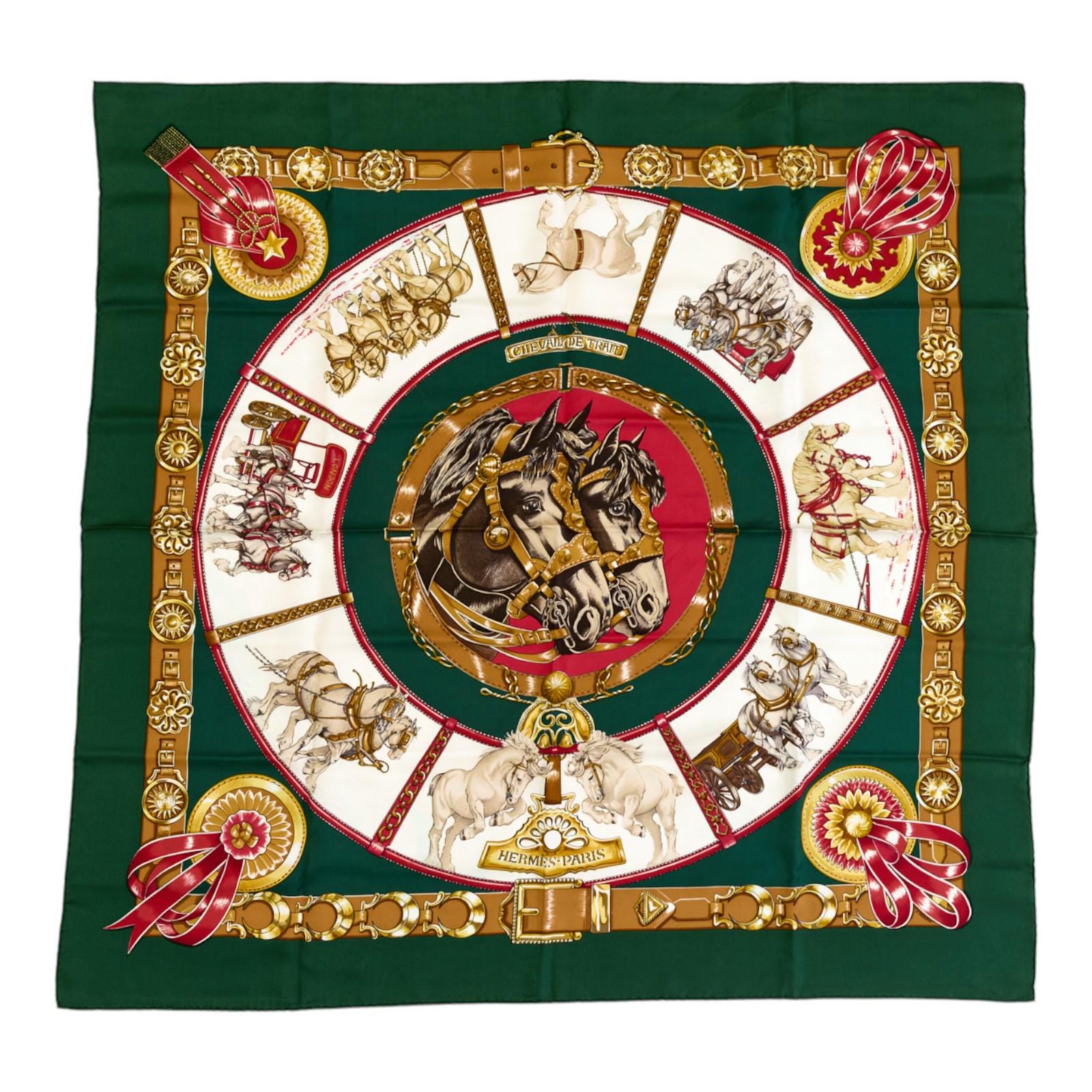 Hermes Silk Scarf Carre 90 