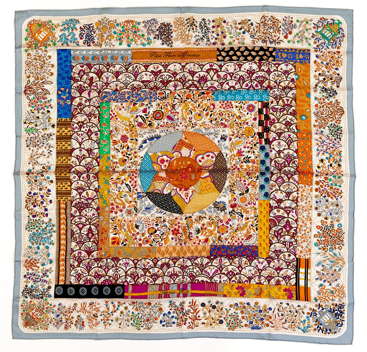 Hermes Silk Scarf Carre 90 
