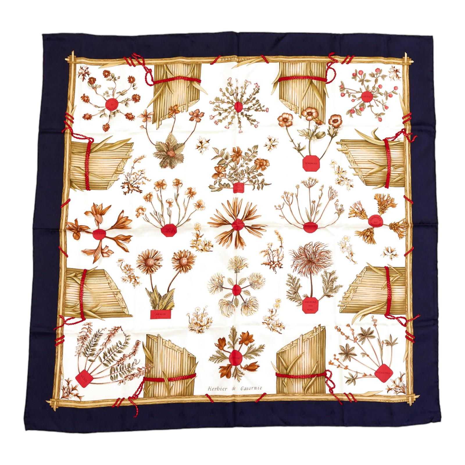 Hermes Silk Scarf Carre 90 