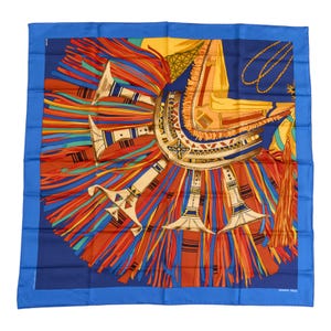 Hermes Silk Scarf Carre 90 