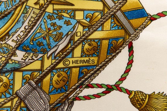 Hermes Silk Scarf Carre 90 