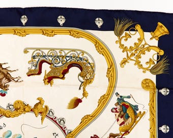 Hermes Silk Scarf Carre 90 