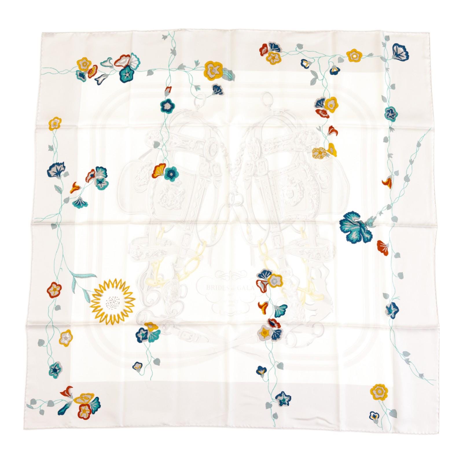 Hermes Silk Scarf Carre 90 