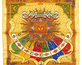 Hermes Silk Scarf Carre 90 