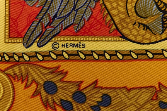 Hermes Silk Scarf Carre 90 
