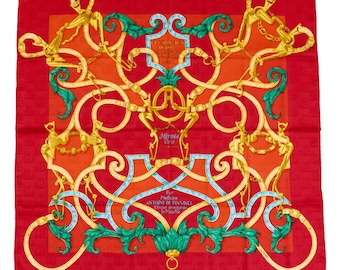 Hermes Silk Scarf Carre 90 