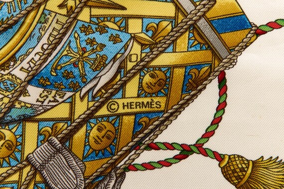 Hermes Silk Scarf Carre 90 