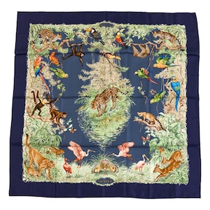 HERMES エルメス Halte en Camargue カレ90 スカーフ HERMES エルメス スカーフ カレ 90 Halte en Camargue シルク