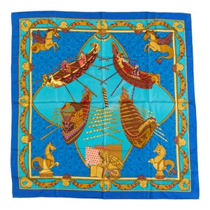 Hermes Silk Scarf Carre 90 