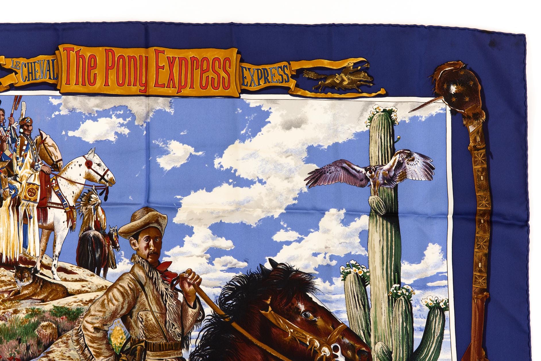 HERMES カレ90 レア 極希少 the pony express 正規品 HERMES カレ90 レア 極希少 the pony express 正規品 - メルカリ