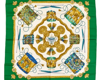 Hermes Silk Scarf Carre 90 