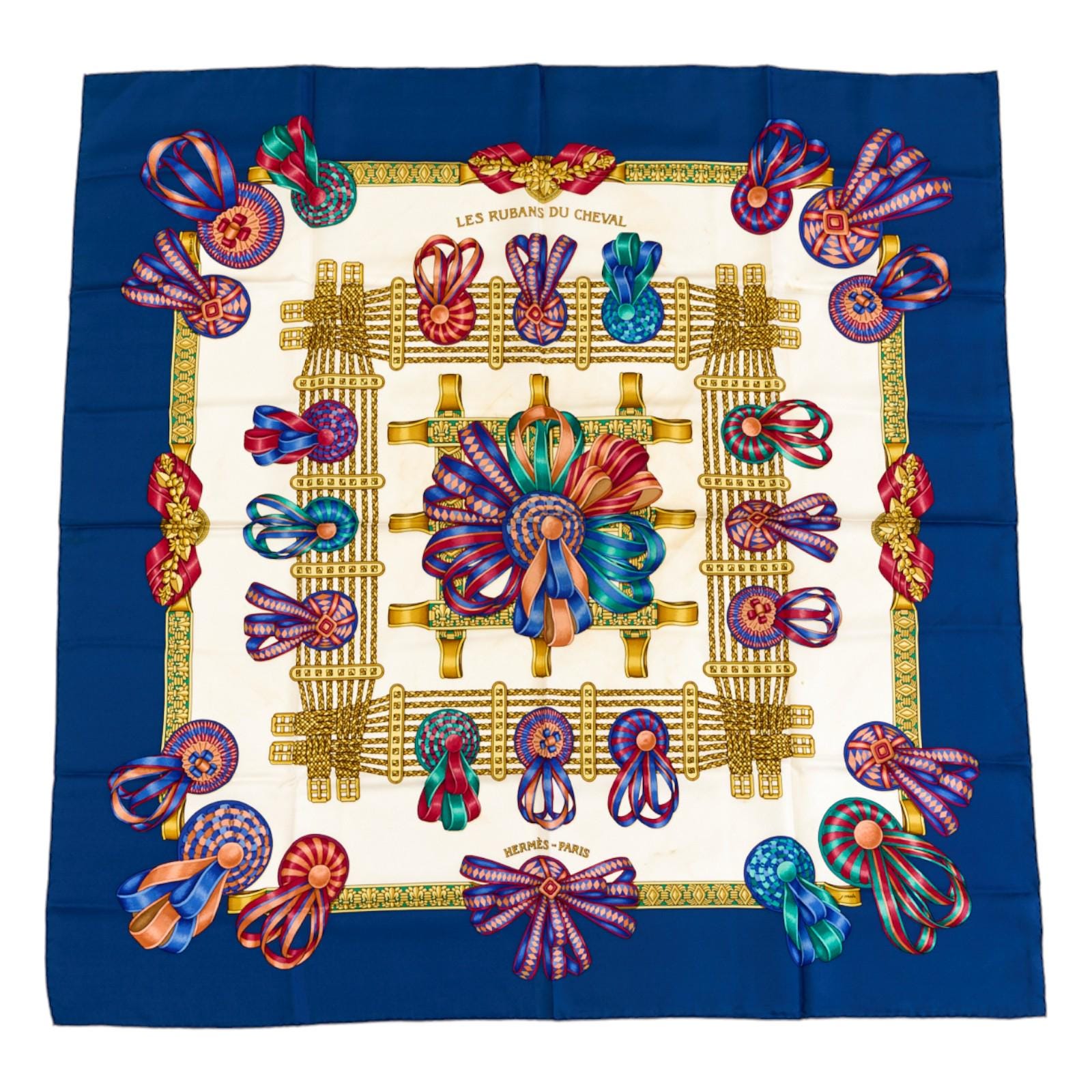 Hermes Silk Scarf Carre 90 