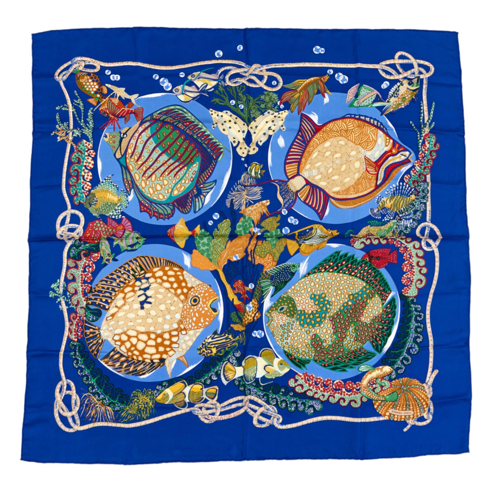 Hermes Silk Scarf Carre 90 