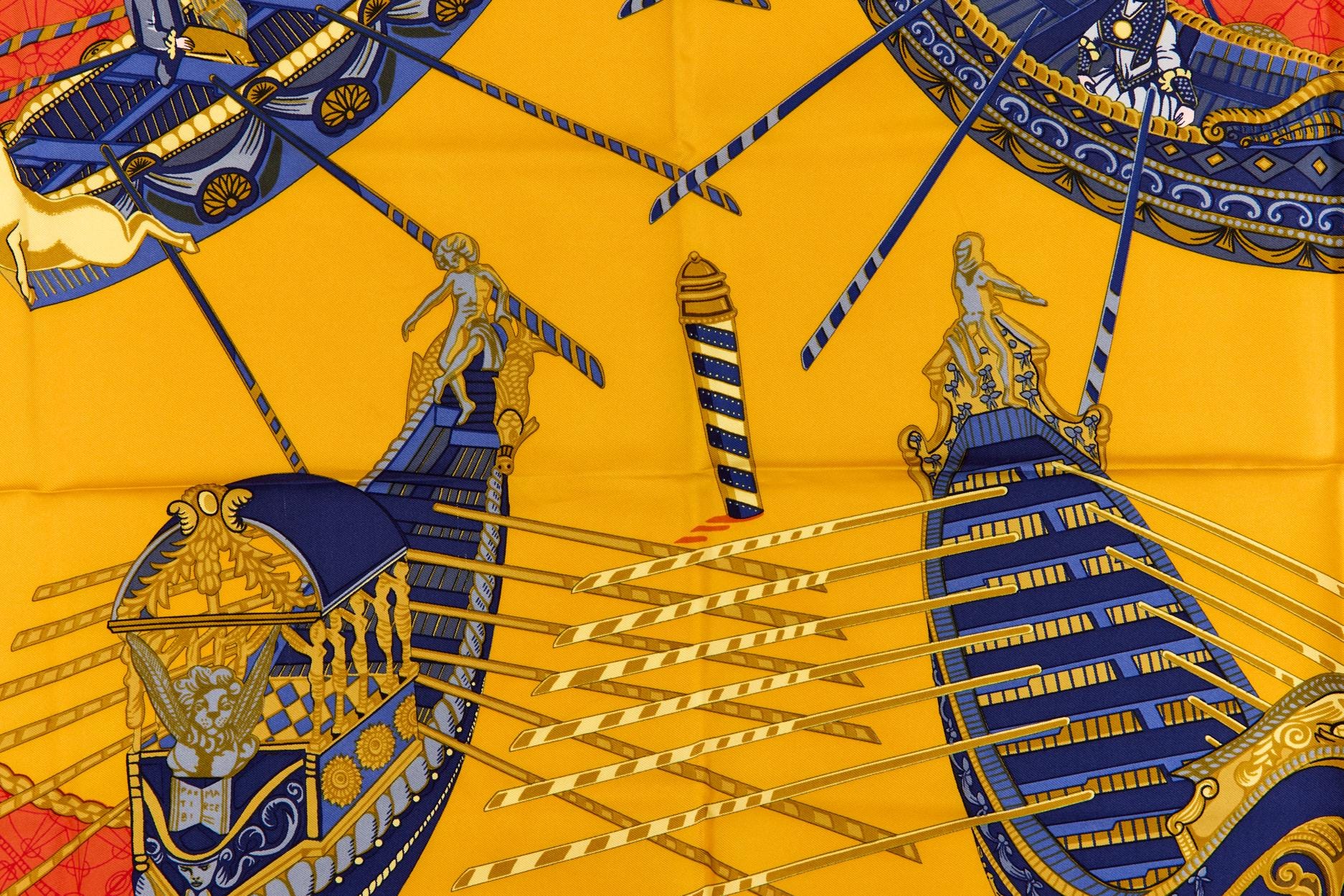 Hermes Silk Scarf Carre 90 