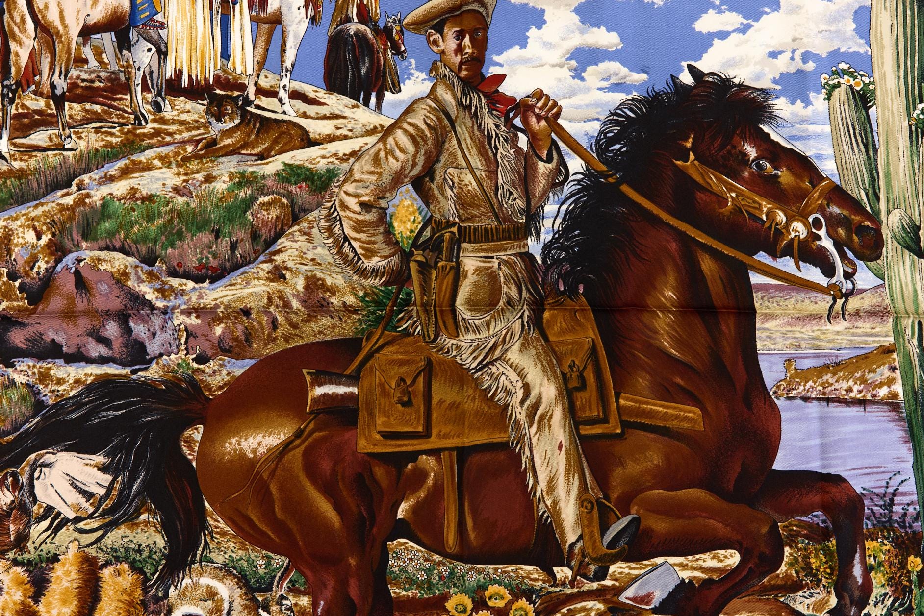 HERMES カレ90 レア 極希少 the pony express 正規品 バイセル公式】エルメス カレ 90 THE PONY EXPRESS 郵便社 馬