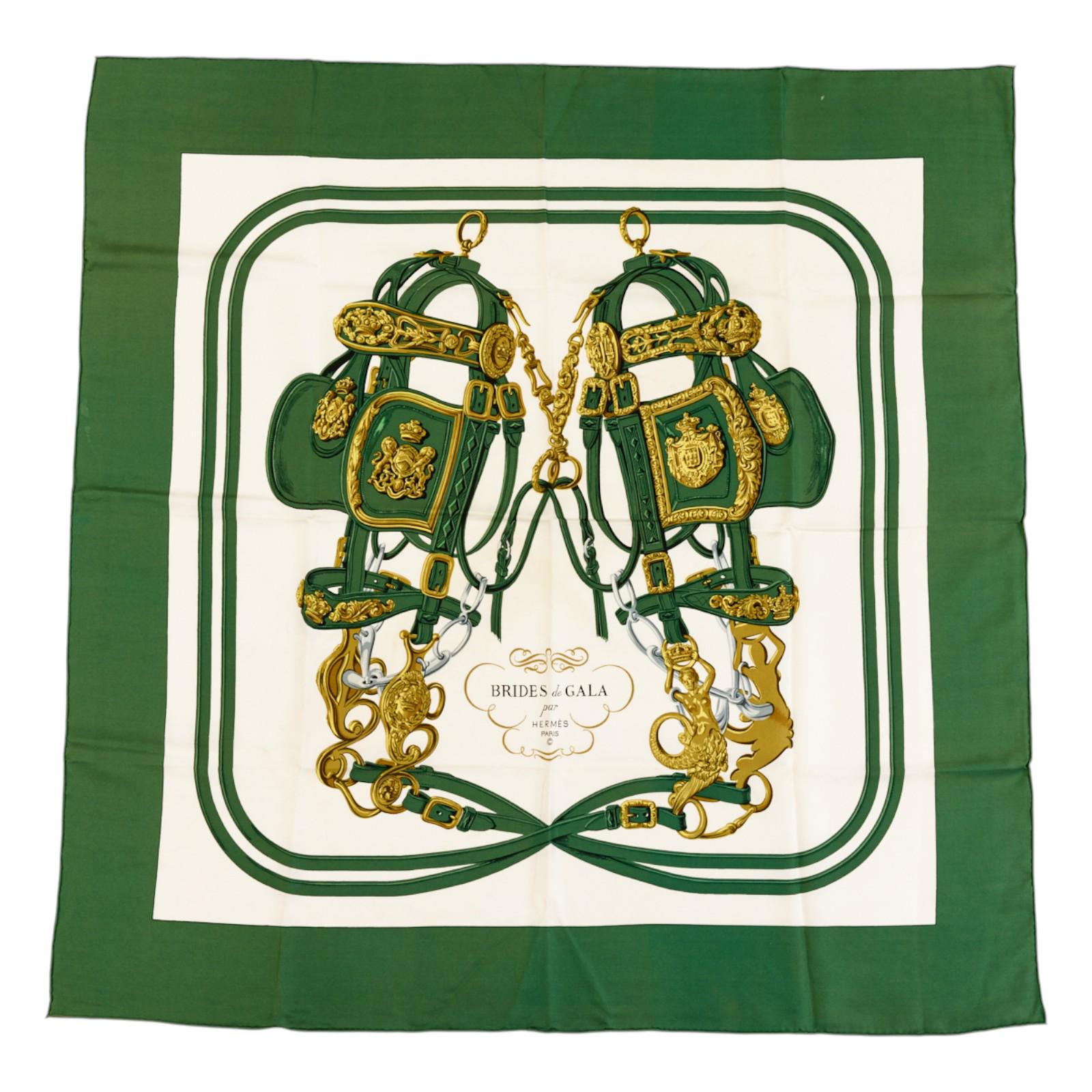 Hermes Silk Scarf Carre 90 