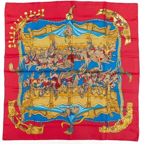 HERMES カレ90 TOURNEZ MANEGE シルクスカーフ HERMES カレ90 TOURNEZ MANEGE シルクスカーフ - メルカリ