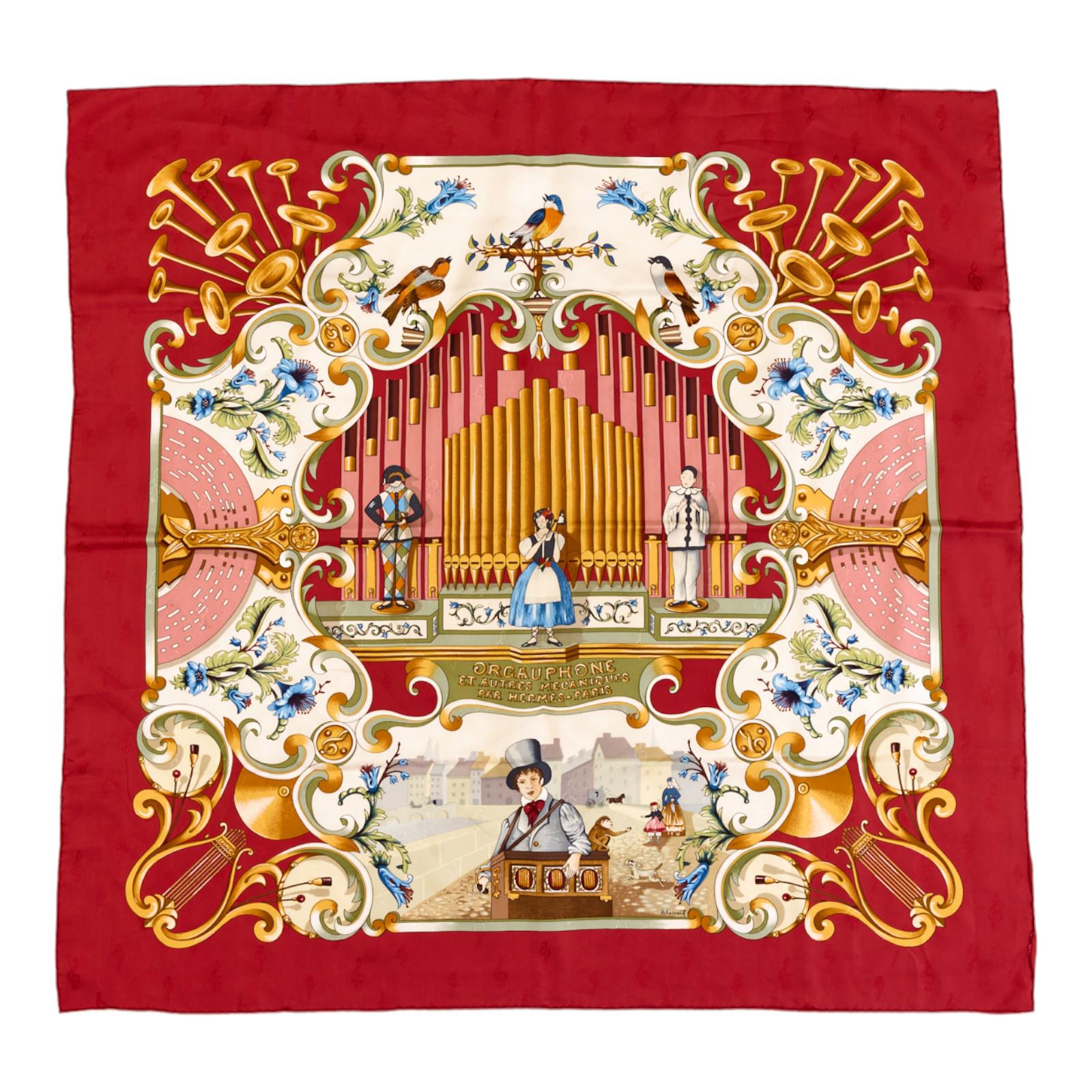 Hermes Silk Scarf Carre 90 